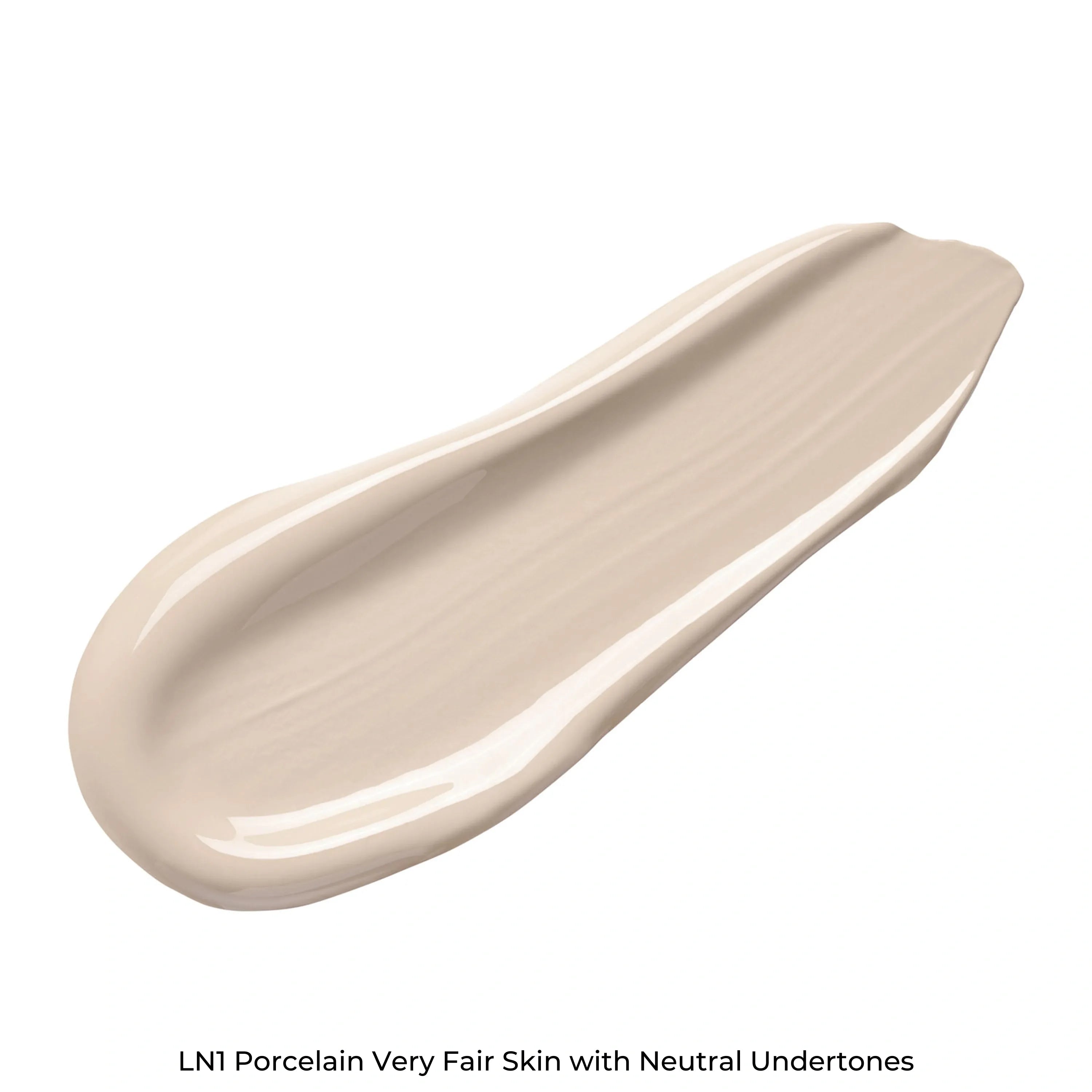 Swatch LN1 #porcelain-ln1-very-fair-w/-neutral-undertones
