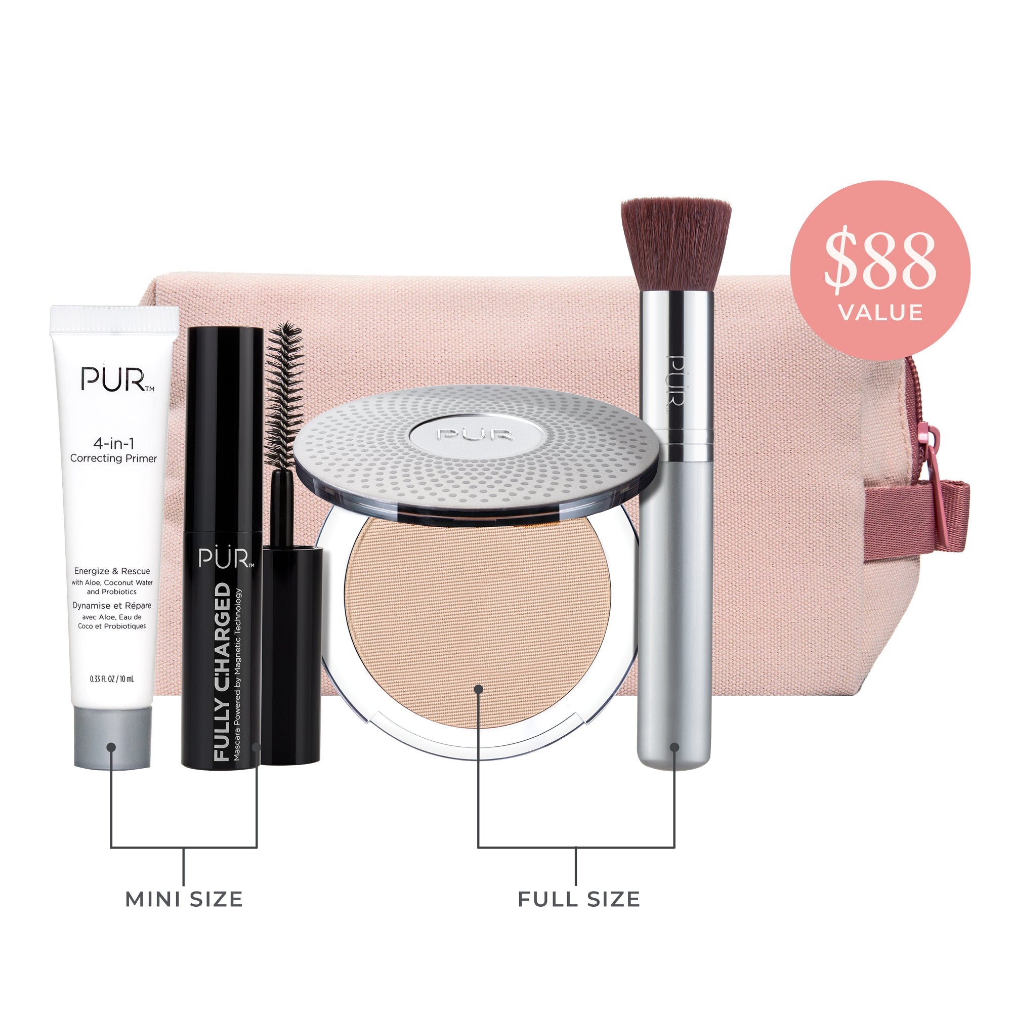 PÜR 5-Piece Start Now Set: Limited Edition