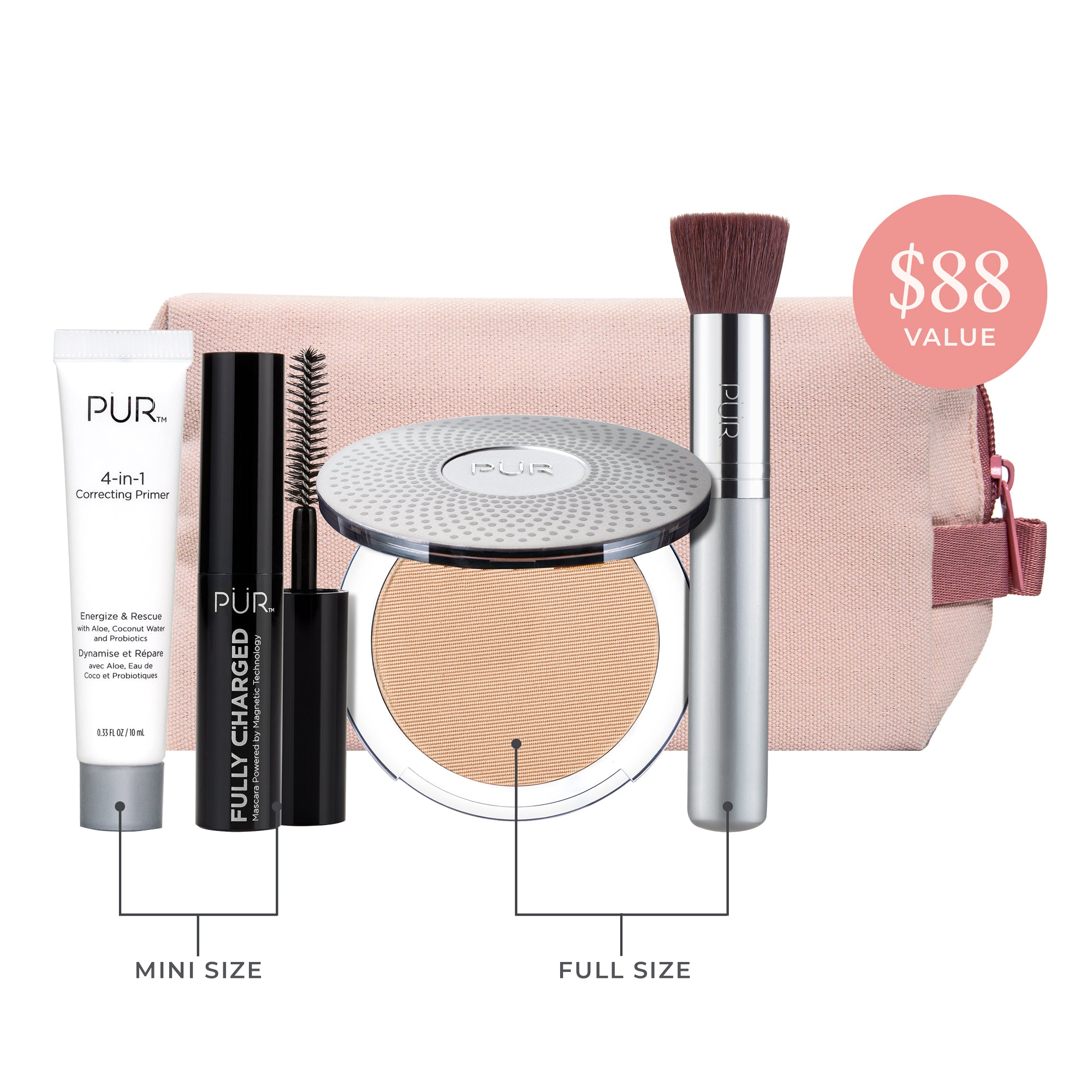 PÜR 5-Piece Start Now Set: Limited Edition