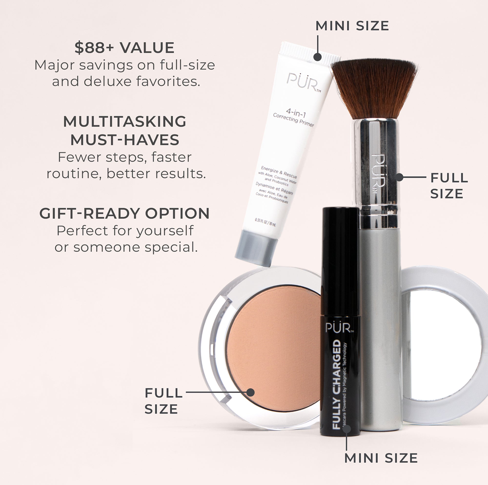 PÜR 5 - Piece Start Now Set: Limited Edition - PÜR Beauty