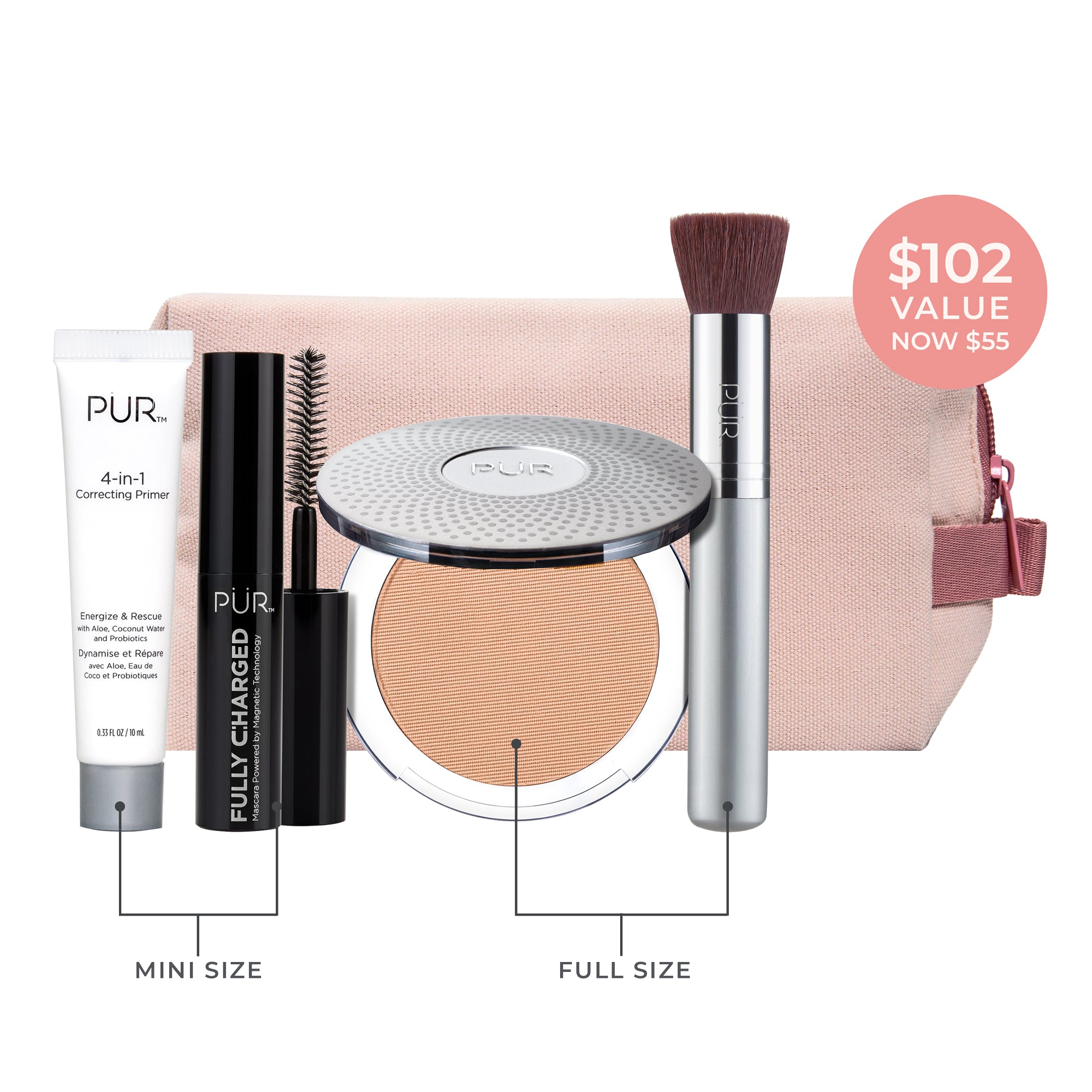 5-Piece Start Now Set – PÜR Minerals