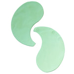 Mellow Eyes in Hemp - Set of two green eye patches 