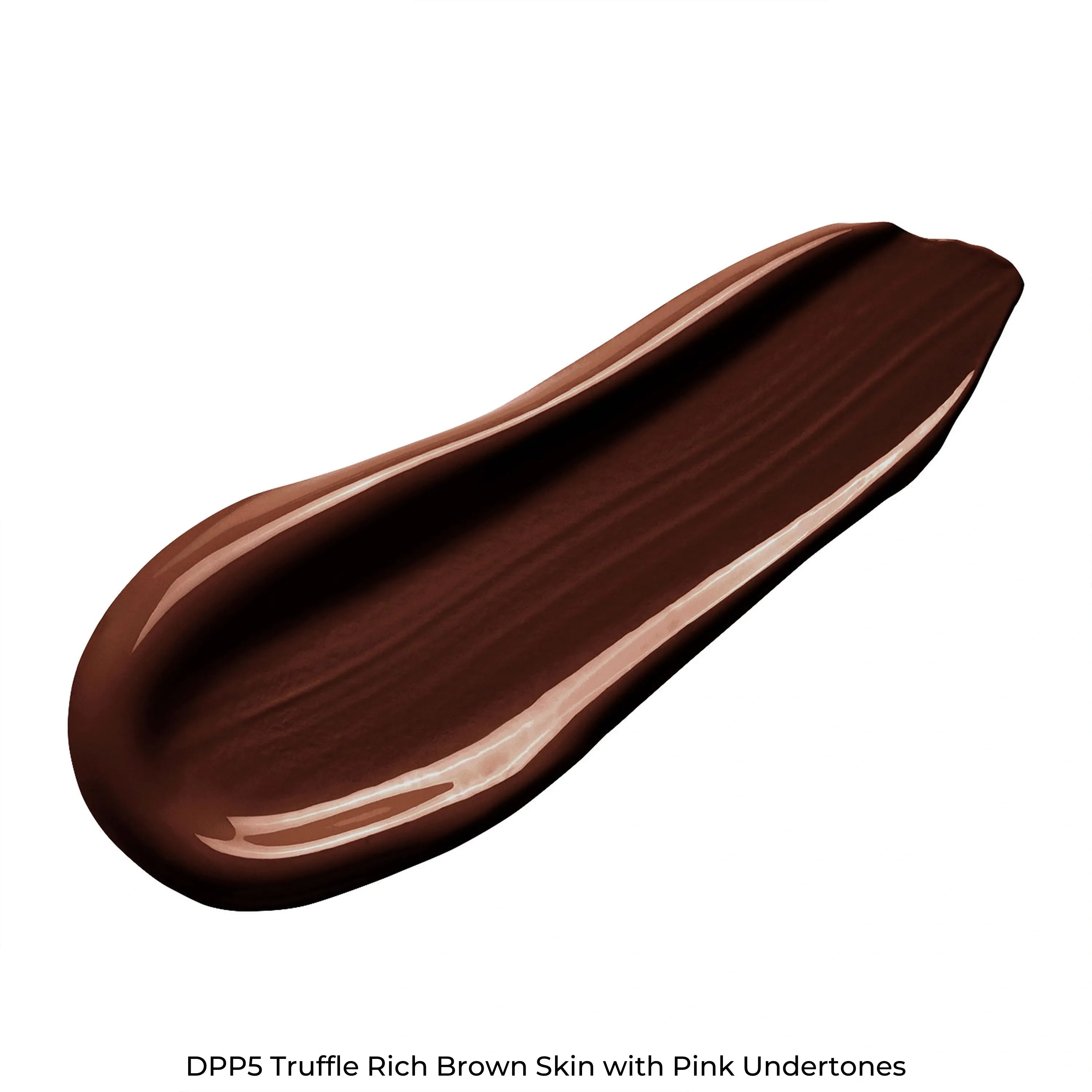Swatch DPP5 #truffle-dpp5-rich-brown-w/-pink-undertones