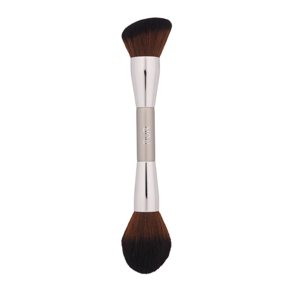 2-in-1 Foundation & Finishing Brush Cream-to-Powder Face Brush