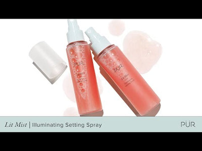 Lit Mist Illuminating Setting Spray Mini