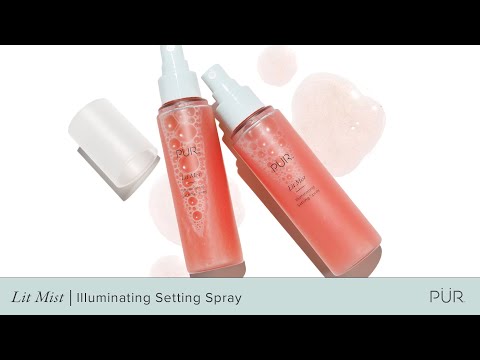 Lit Mist Illuminating Setting Spray Mini