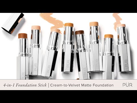 4-in-1 Foundation Stick Cream-to-Velvet Matte Foundation