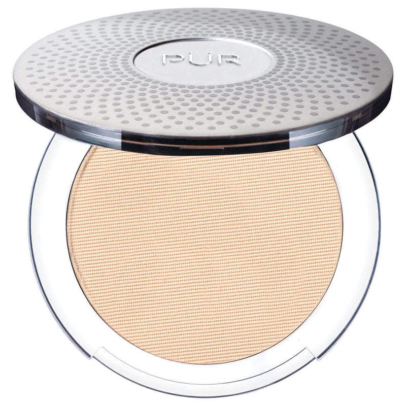 4-in-1 Pressed Mineral Makeup Broad Spectrum SPF 15 Powder Foundation with Skincare Ingredients