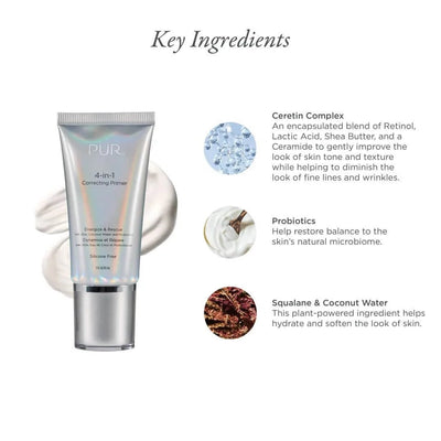 4-in-1 Correcting Primer Energize & Rescue - PÜR