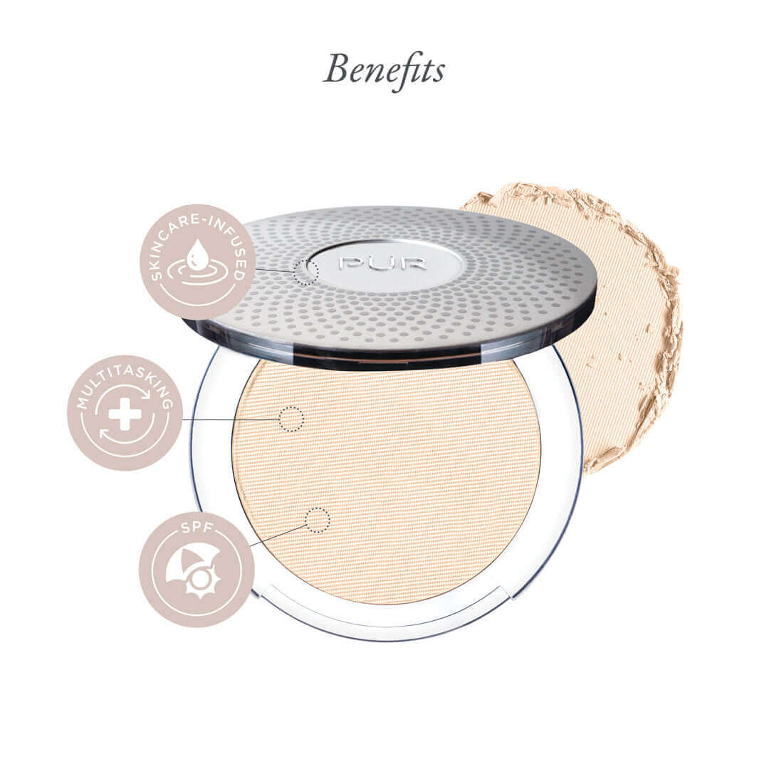 4 - in - 1 Pressed Mineral Makeup Broad Spectrum SPF 15 - PÜR Beauty