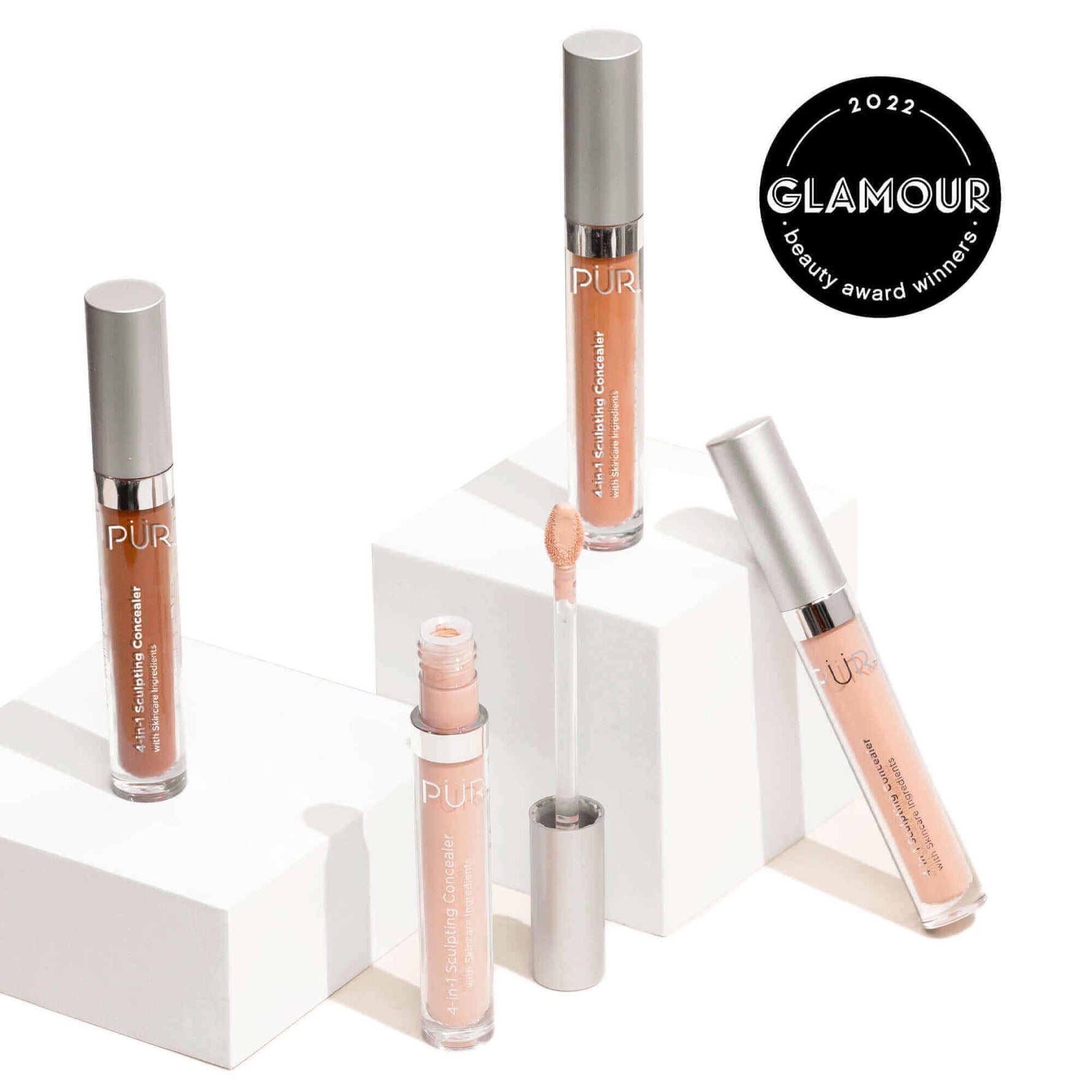 4-in-1 Sculpting Concealer - PÜR Beauty - Creative Product Shot - Glamour Beauty Award Winner