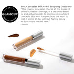 4-in-1 Sculpting Concealer - PÜR Beauty - Glamour Beauty Awards Statement 