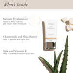 PÜR 4-in-1 Tinted Moisturizer Broad Spectrum SPF 20 - What's Inside - Ingredients