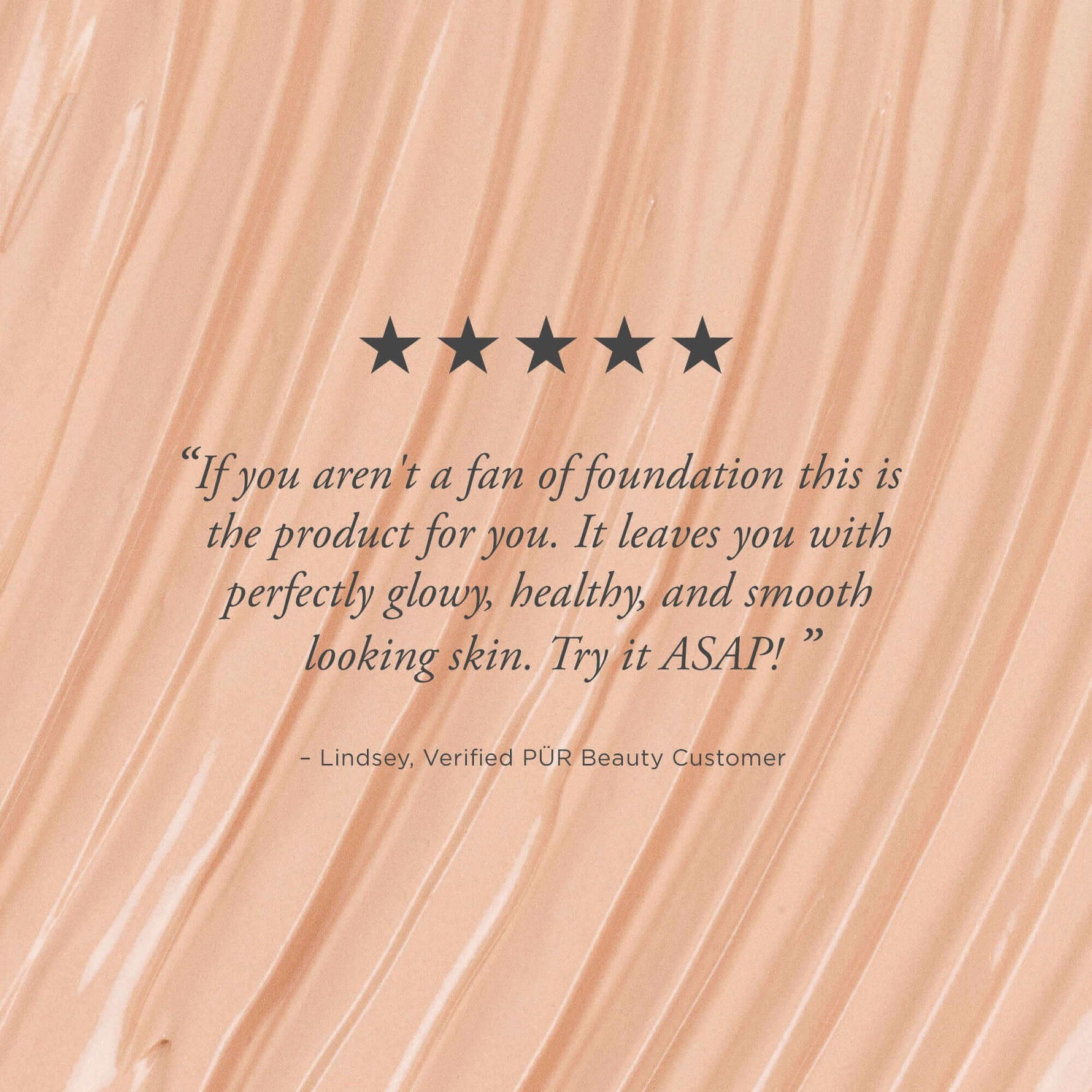 PÜR 4-in-1 Tinted Moisturizer Broad Spectrum SPF 20 - Five Star Customer Review 