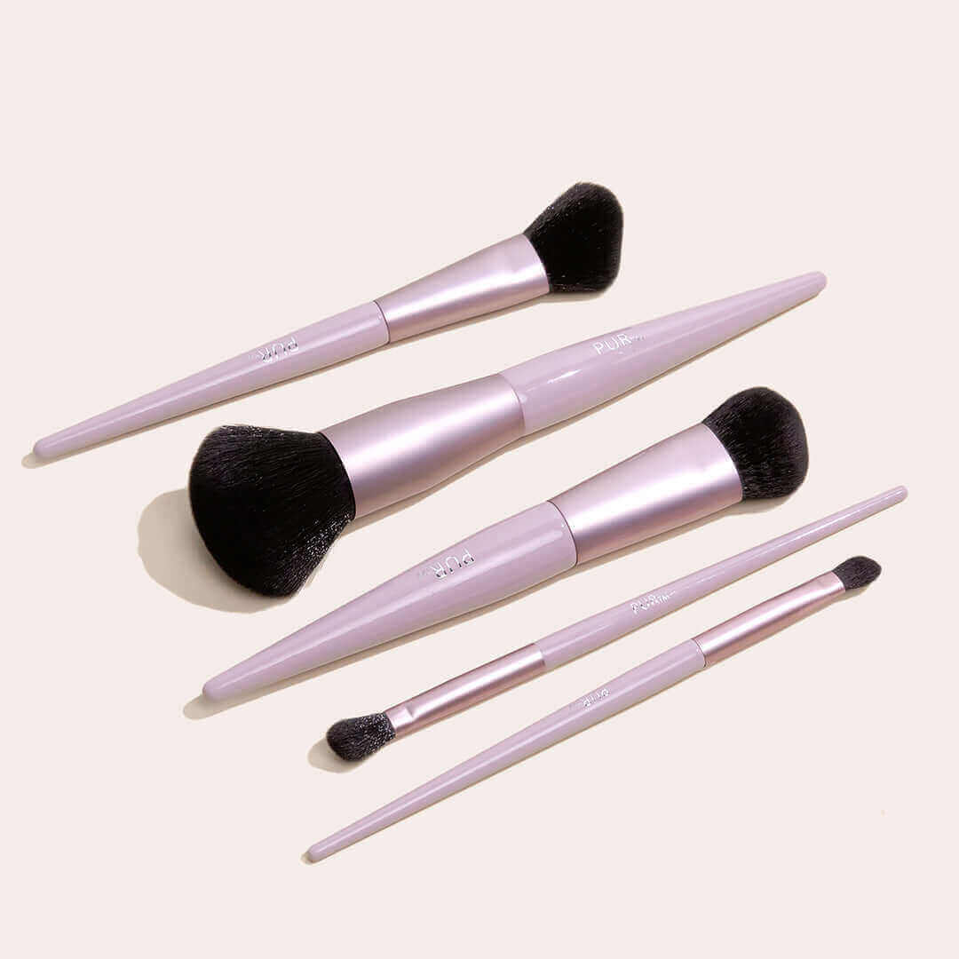 Pur, Makeup, Pr Pro Tools 5piece Brush Wbrush Roll
