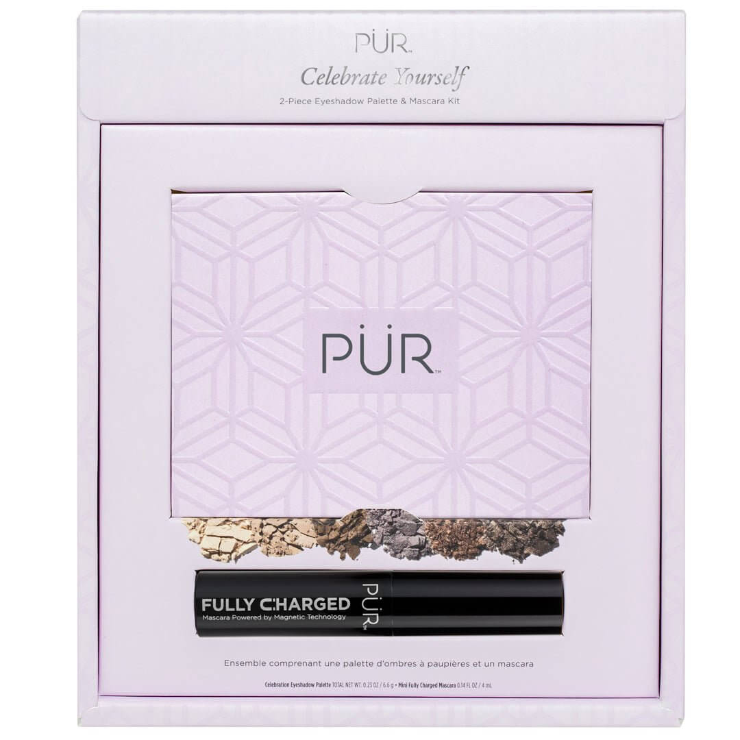 Celebrate Yourself 2 - Piece Eyeshadow Palette & Mascara Kit - PÜR Beauty
