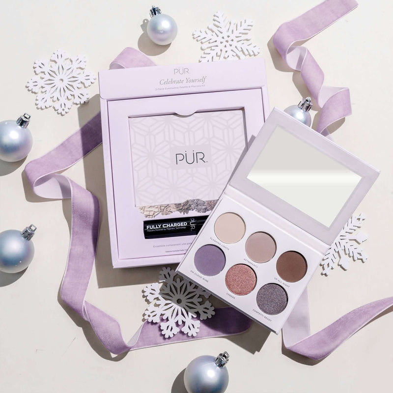 Celebrate Yourself 2-Piece Eyeshadow Palette & Mascara Kit - PÜR