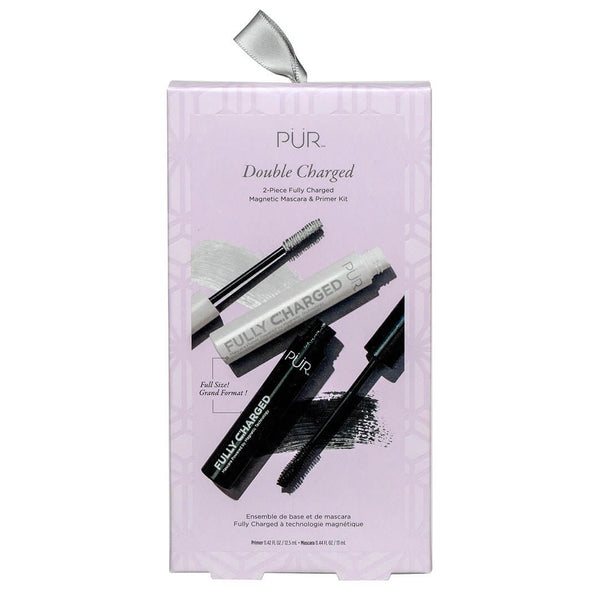 Double Charged 2 - Piece Fully Charged Magnetic Mascara & Primer Kit - PÜR Beauty