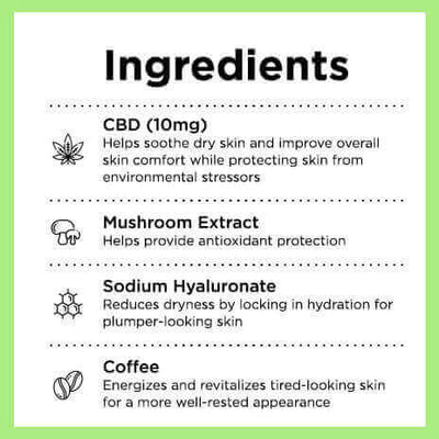 Hazy Daze CBD Soothing Eye Cream - PÜR