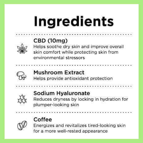 Hazy Daze CBD Soothing Eye Cream - PÜR