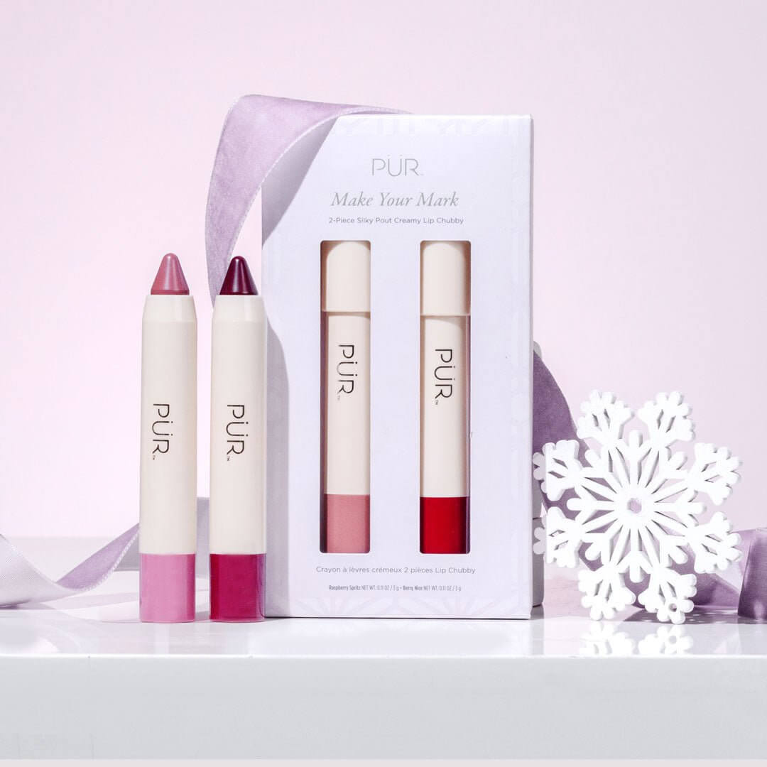 Make Your Mark 2 - Piece Silky Pout Creamy Lip Chubby - PÜR Beauty