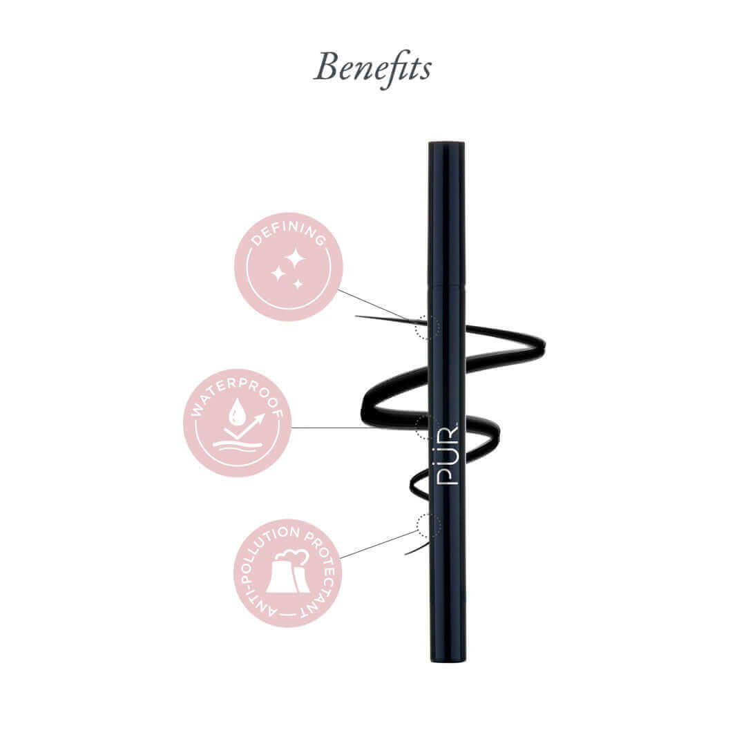 On Point Waterproof Liquid Eyeliner Pen - PÜR