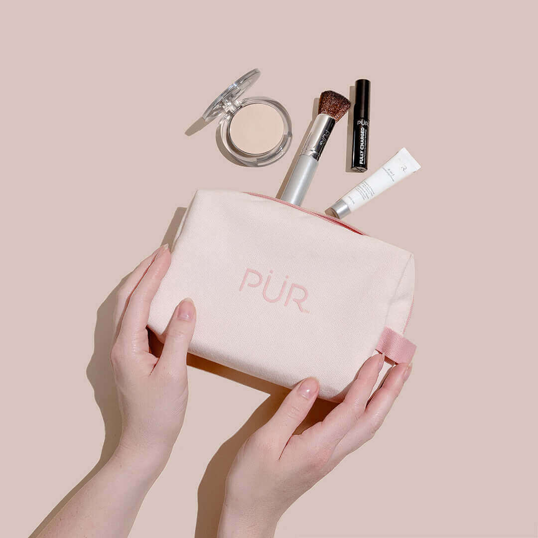 PUR Sustainable Cosmetic Bag – PÜR Beauty - Main Image