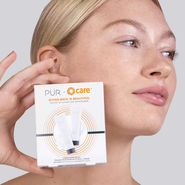 PÜR x CARE 2-Piece Skincare Kit - PÜR