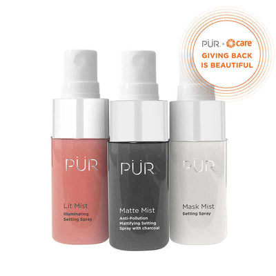 PÜR x CARE 3-Piece Facial Mist Kit - PÜR